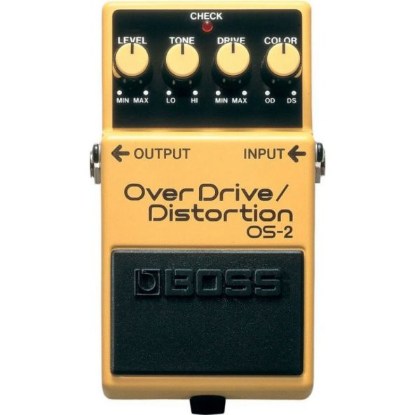 Boss OS-2(T) OverDrive-Distortion Compact Pedal ürün görseli 1