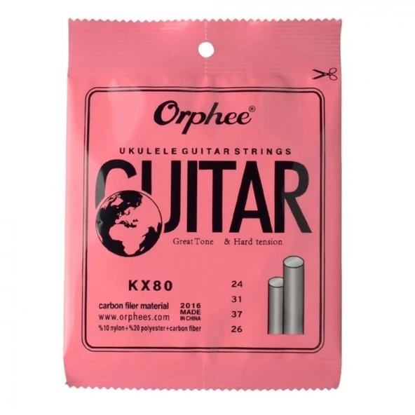 Orphee KX80 Soprano Ukulele Teli ürün görseli 1