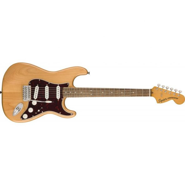 Squier Classic Vibe 70s Stratocaster Laurel Klavye Natural Elektro Gitar ürün görseli 1