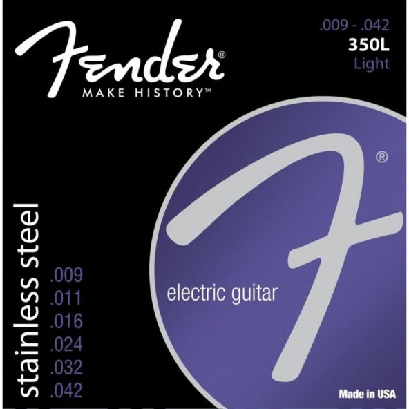 Fender Stainless 350s 350L 09-42 ürün görseli 1