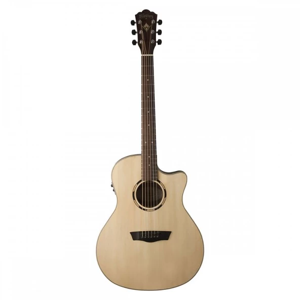 Washburn Woodline 20 Serisi WLO20SCE Elektro Akustik Gitar ürün görseli 1