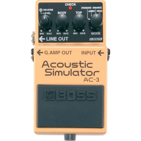 Boss AC-3 Acoustic Simulator Compact Pedal ürün görseli 1