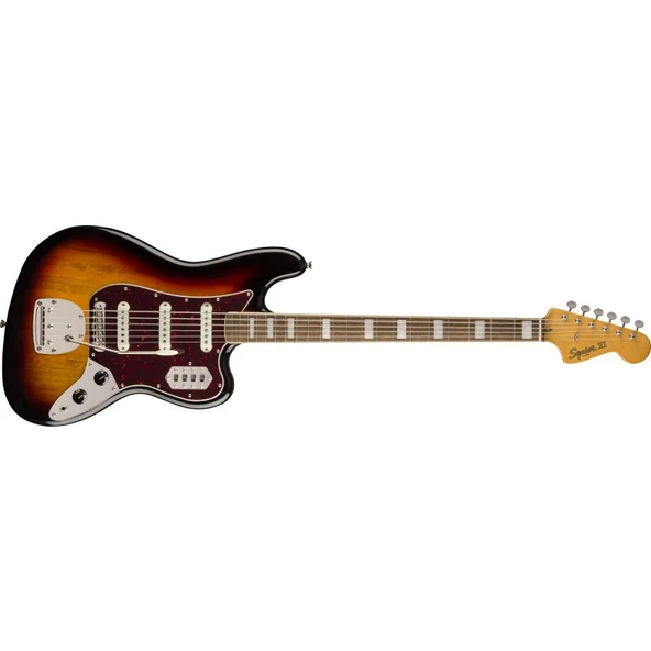 Squier Classic Vibe Bass VI Laurel Klavye 3 Ton Sunburst 6 Telli Bas Gitar ürün görseli 1