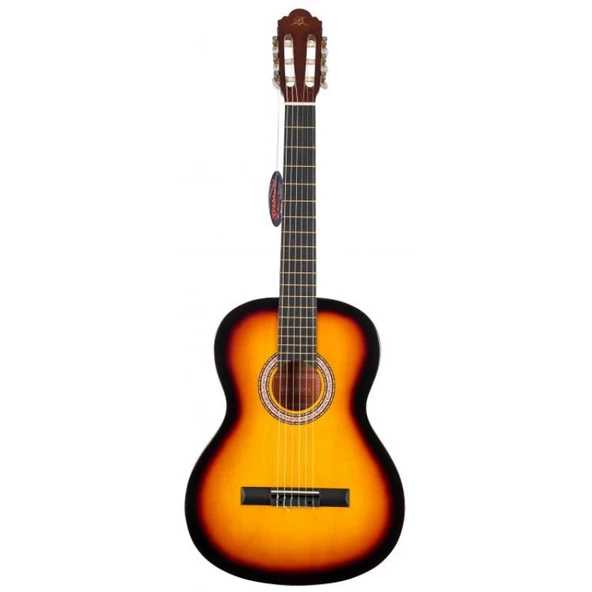 BARCELONA LC 3900 BS Brown Sunburst Klasik Gitar ürün görseli 1