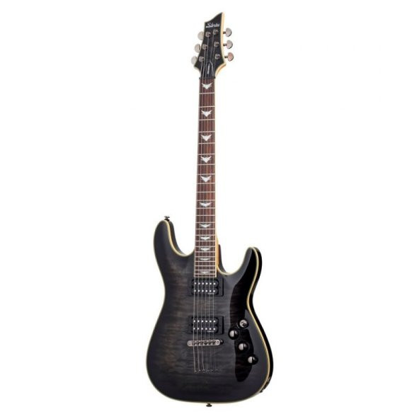 Schecter Omen Extreme 6 Elektro Gitar (See-Thru Black) ürün görseli 1