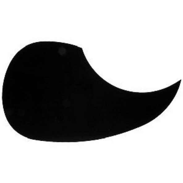 Alice A-025AP - Gitar Pickguard - Siyah ürün görseli 1