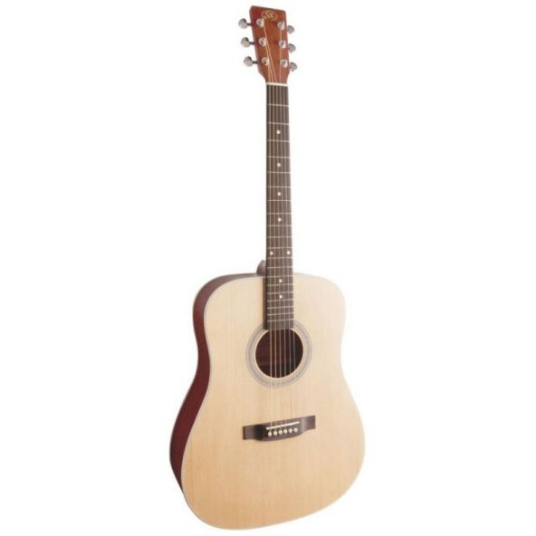 SX SD204 Dreadnought Akustik Gitar (Natural) ürün görseli 1