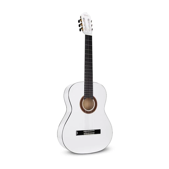 Valencia Vc104twt Klasik Gitar 4/4 Beyaz Sap Çelikli ürün görseli 1