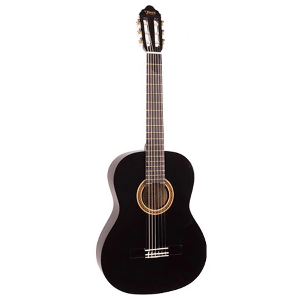 Valencia Vc101tbk Klasik Gitar 1/4 Siyah Sap Çelikli ürün görseli 1