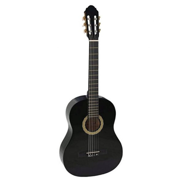 Toledo LC-3600BK 3/4 Klasik Gitar (Siyah) ürün görseli 1