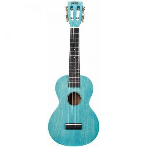 Mahalo ML2AB Island Series Concert Ukulele (Aqua Blue) ürün görseli 1