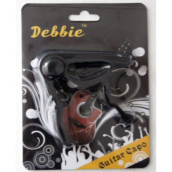 Debbie Klasik Gitar Kaposu - Siyah ürün görseli 1