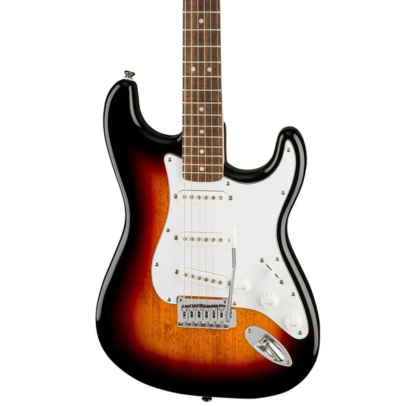 Squier Affinity Stratocaster Laurel Klavye 3-Color Sunburst Elektro Gitar - Resim 4