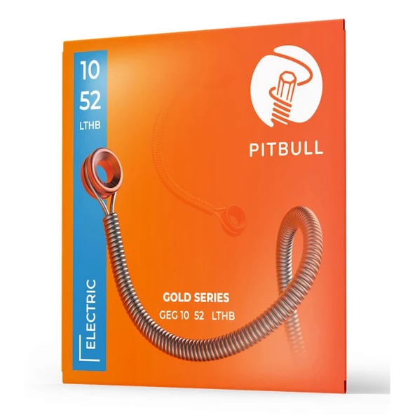 Pitbull Strings Gold Series GEG 10-52 LTHB Takım Tel Elektro Gitar Teli ürün görseli 1