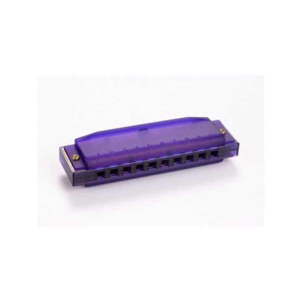 Hohner M1110P Translucent Purple Harp (Do Majör) ürün görseli 1