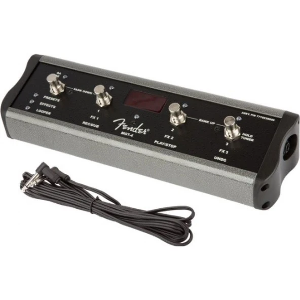 Fender Four Düğme MGT-4 1/4 Connector Mustang GT Footswitch ürün görseli 1