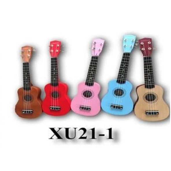 Gonzales XU2101 - 4 Telli Ukulele (Pembe) ürün görseli 1