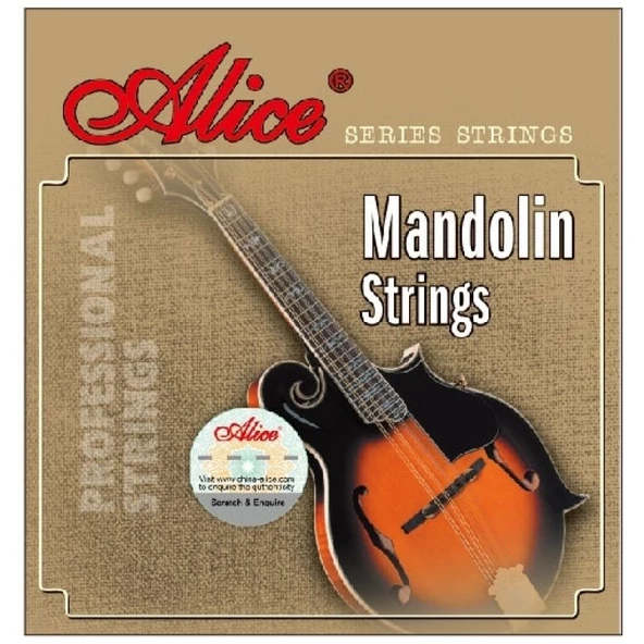 ALICE AM03 Super Light Mandolin Teli ürün görseli 1