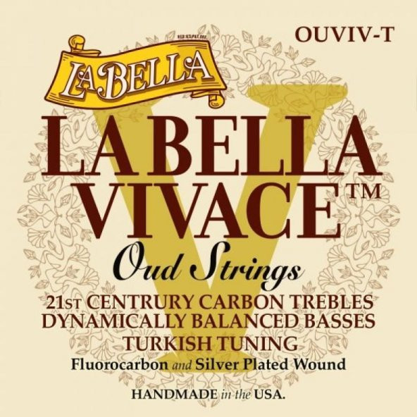 La Bella OUVIV-T Vivace Karbon Ud Teli (Türk Sistem) ürün görseli 1