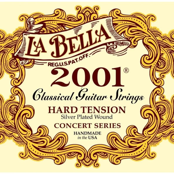 La Bella 2001H Klasik Gitar Teli - Resim 2