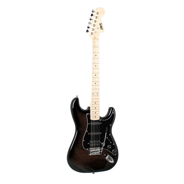 DMX Stratocaster ST-BKS Elektro Gitar (Taşıma Çantası Hediyeli) ürün görseli 1