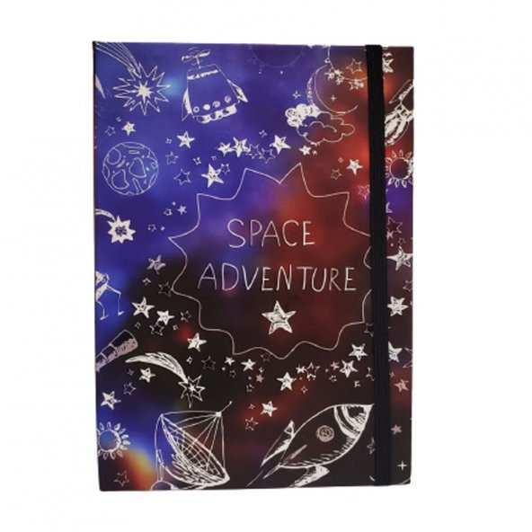 Space Adventure Tasarımlı Defter ürün görseli 1