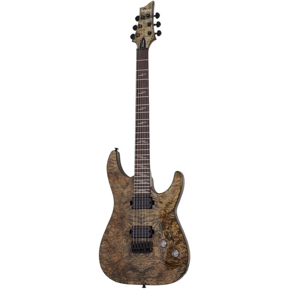 Schecter Omen Elite-6 Elektro Gitar (Charcoal) ürün görseli 1