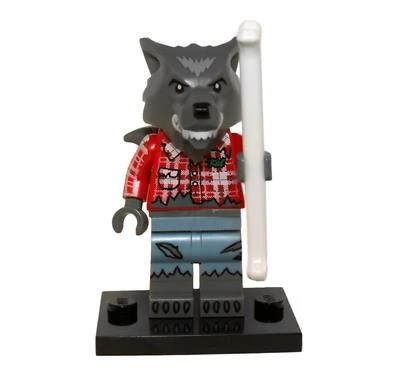 Lego Minifigür 71010 - Seri 14 Monsters - 1 Wolf guy ürün görseli 1
