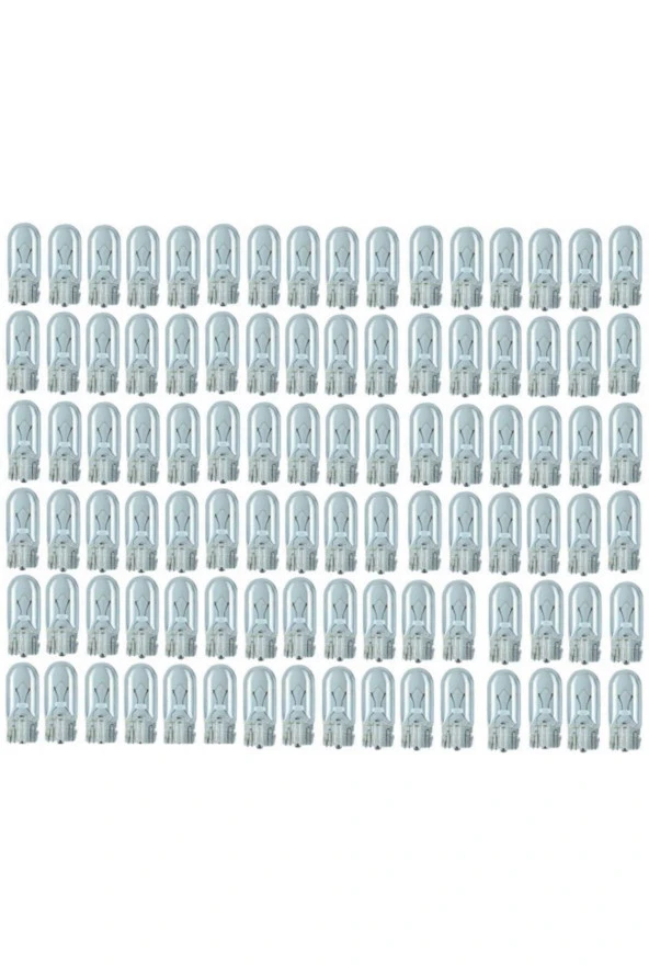 W5w T10 Dipsiz Ampul 12v 5w 100 Adet ürün görseli 1