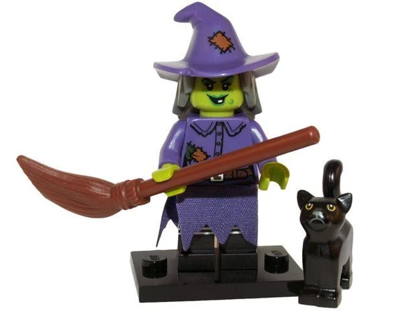 Lego Minifigür 71010 - Seri 14 Monsters - 4 Crazy Witch ürün görseli 1