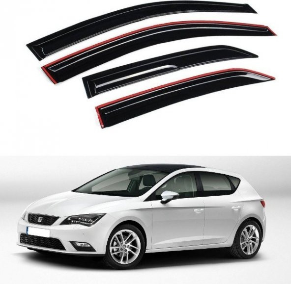 Seat Leon Cam Rüzgarlığı 4lü 2013 ve Üzeri ürün görseli 1