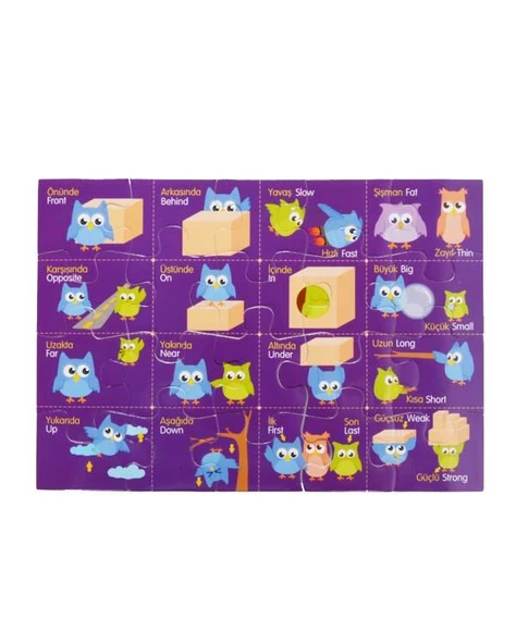 Süper Puzzle Renkler Şekiller ve Kavramlar 0-6 Yaş Yayınları ürün görseli 1