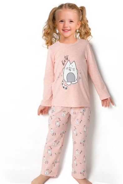 Doremi Kız Çocuk Pijama Takım - Resim 10