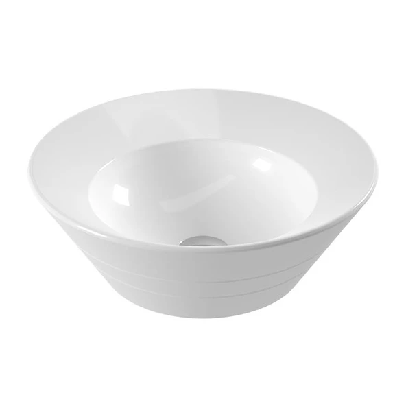 Serel Poseidon 45 cm Tezgah Çanak Lavabo Batarya Deliksiz PS35DXS110H ürün görseli 1
