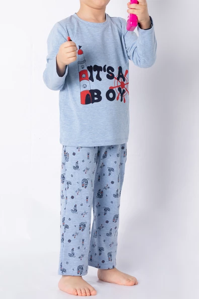 Doremi Erkek Çocuk Pijama Takımı - Resim 3