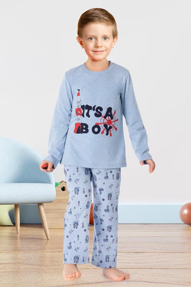 Doremi Erkek Çocuk Pijama Takımı ürün görseli 1