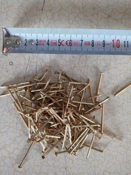 2,5 KĞ - 3 CM.LİK TEL ÇİVİ-SARI ürün görseli 1