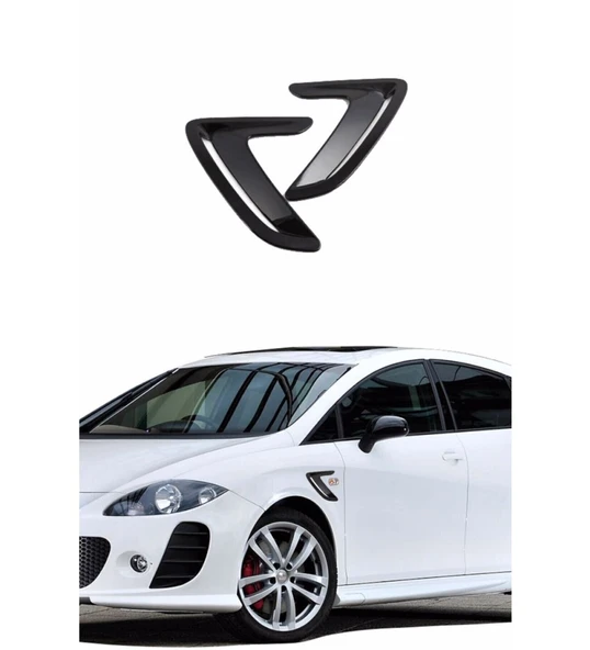 ESNEK Tampon Çamurluk Venti Çamurluk Izgara Body Kit Parlak Siyah Piano Black (sağ-sol) ürün görseli 1