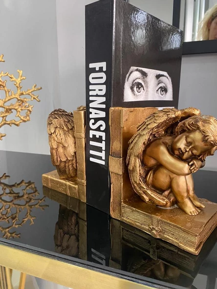 Kitap Tutucu Melek biblo Tasarımlı ürün görseli 1