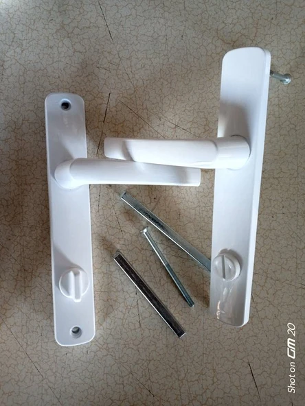 PVC - PEN Banyo - Wc Kapı Kolu Mandallı ürün görseli 1