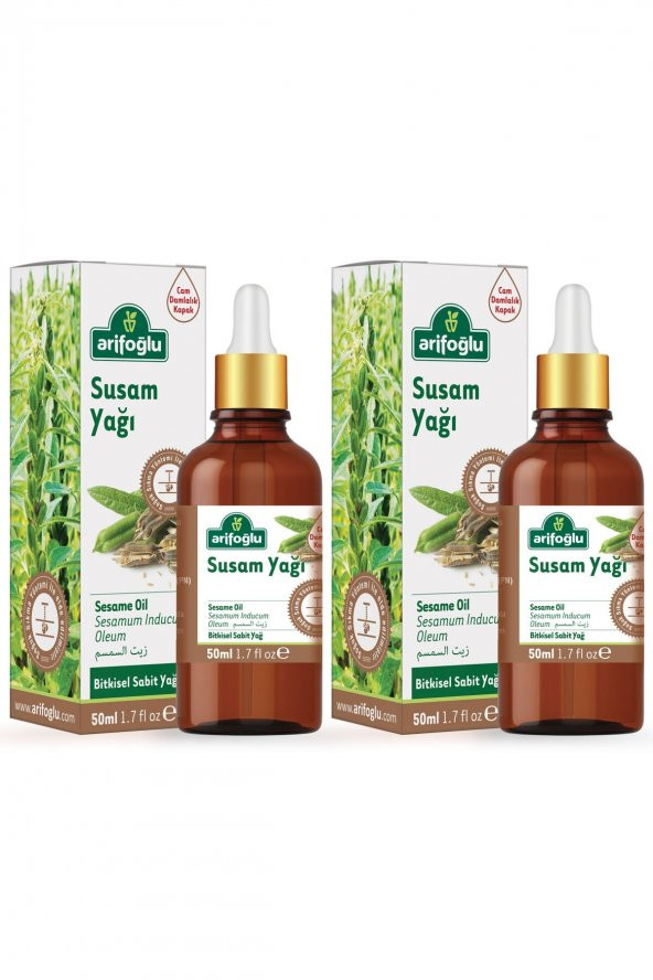 Arifoğlu Susam Yağı 50ml 2 Li Set ürün görseli 1