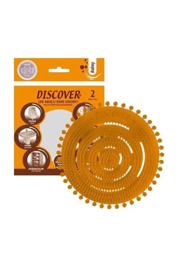 Discover Çok Amaçlı Koku Giderici - Pisuvar Disk - 2'li Paket - Balmy ürün görseli 1
