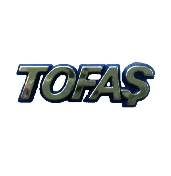 Tofaş Arka Bağaj Yazısı (Murat 131 / Doğan / Şahin / Kartal / Slx) 7791104 ürün görseli 1