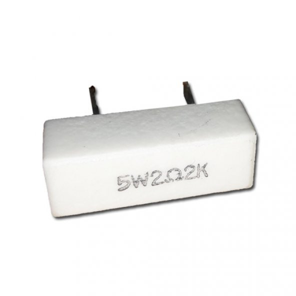 2K2 5W Taş Direnç - 10 Adet ürün görseli 1