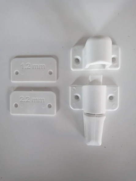 PVC Pen Pencere Çarpma (Yaylı) Kilit ve Vida - 2 Takım ürün görseli 1