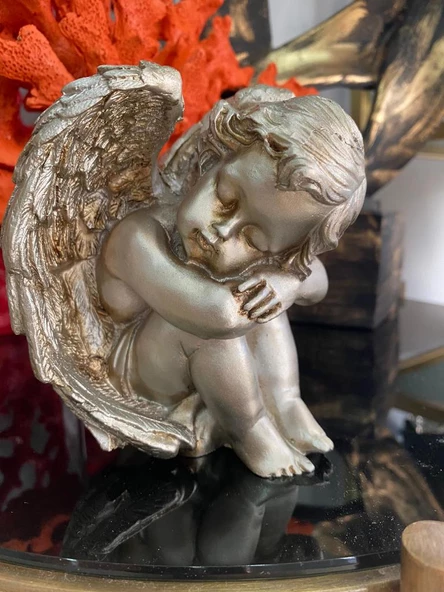 Dekoratif Melek Figürü Biblo - Resim 9