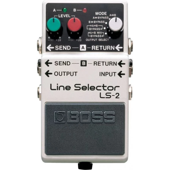 Boss LS-2(T) Line Selector Compact Pedalı ürün görseli 1