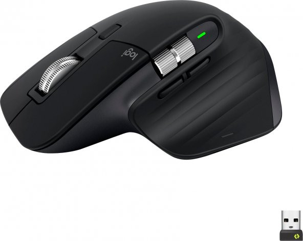 Logitech MX Master 3S  Kablosuz Mouse - Siyah ürün görseli 1