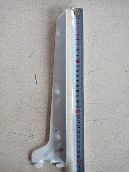 BEYAZ RAF DESTEĞİ 30 CM 4 ADET ürün görseli 1