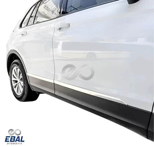 VW Tiguan Krom Yan Kapı Çıtası 4 Prç P.ÇELİK 2016 Üzeri - Resim 2